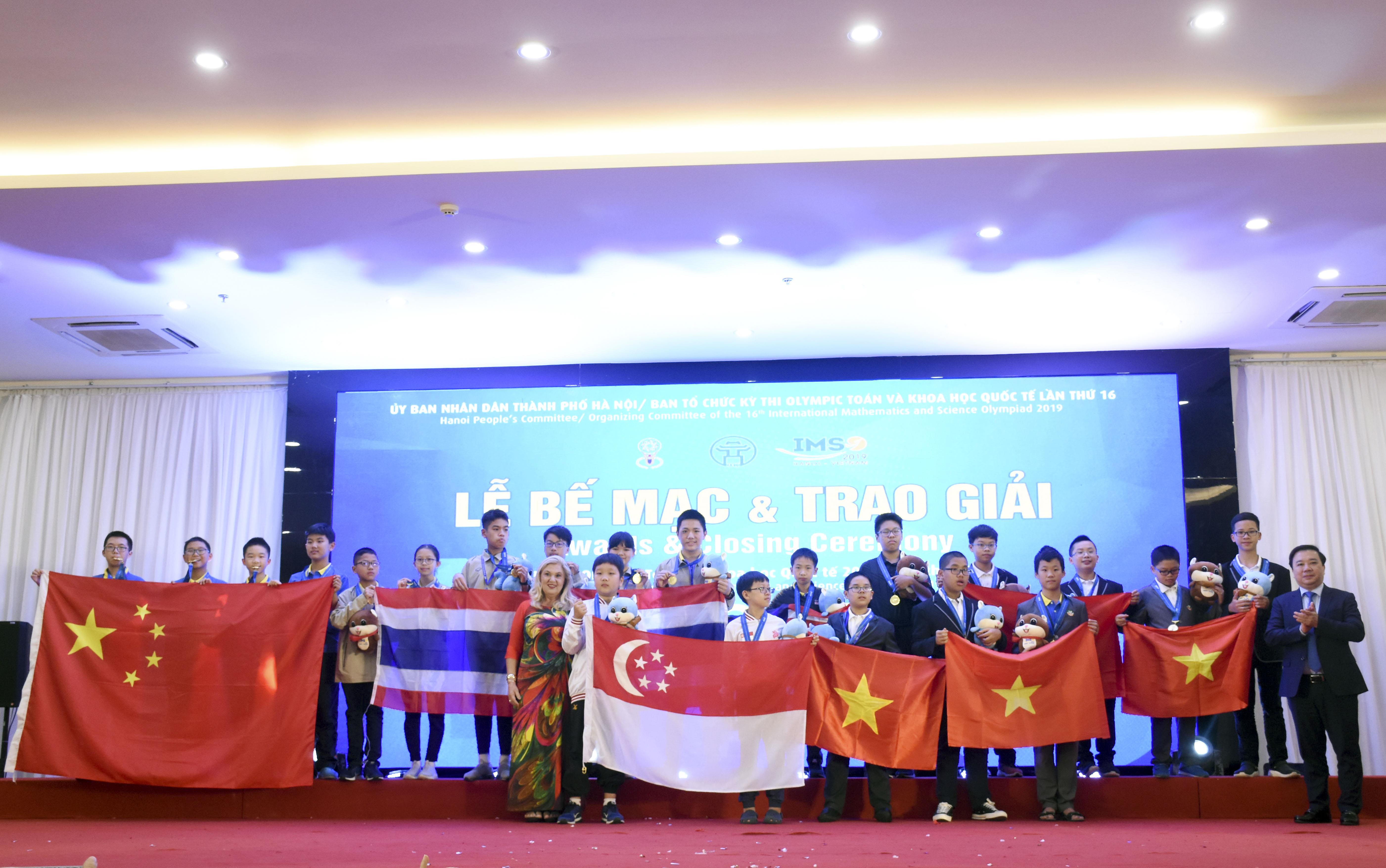 Việt Nam giành 15 huy chương vàng tại Kỳ thi IMSO 2019

